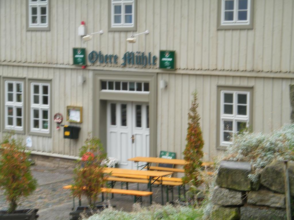 Hotel Obere Muehle Cattenstedt Exterior foto